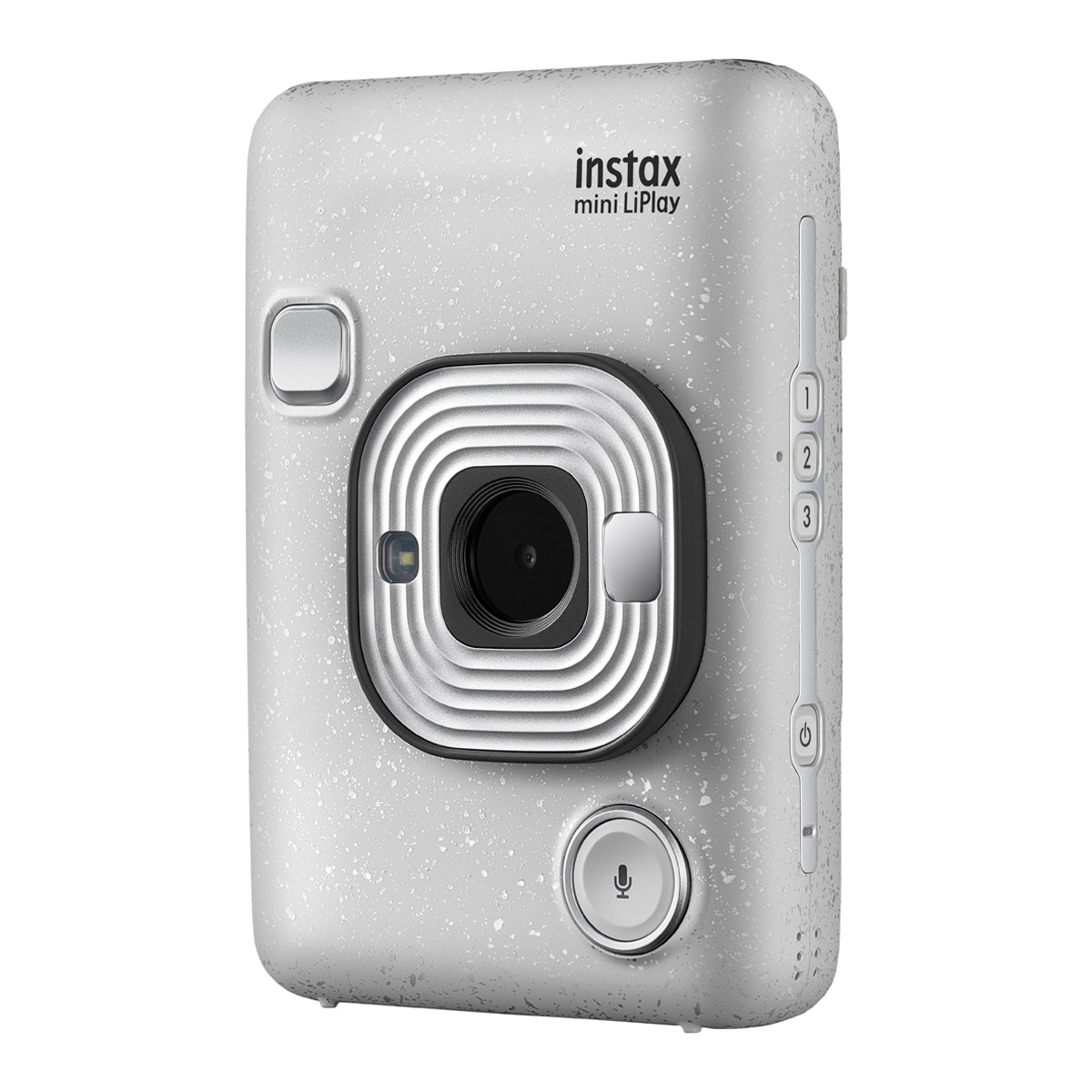 Fujifilm Instax Mini LiPlay stone white Sofortbildkamera inkl. Micro-USB-Kabel