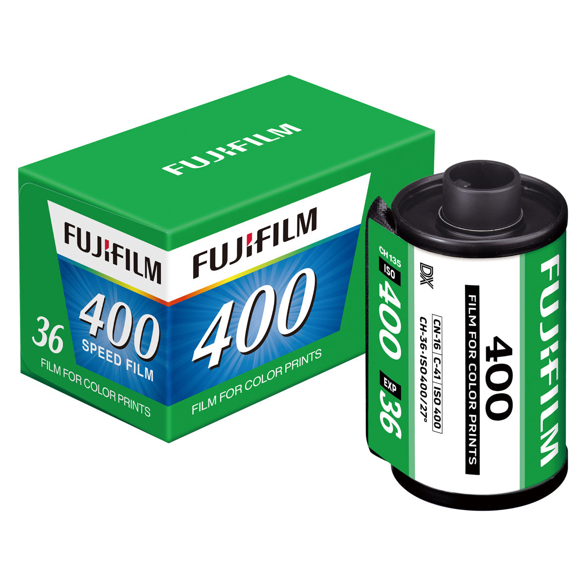 Fujifilm 400 135/36EX 1BX Kleinbildfilm, Farbnegativfilm