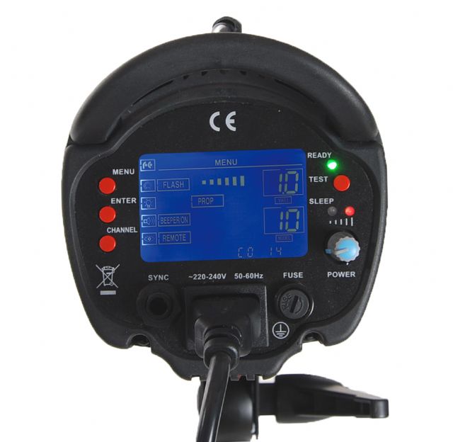 Falcon Eyes Studioblitz TF-1200L mit LCD-Schirm