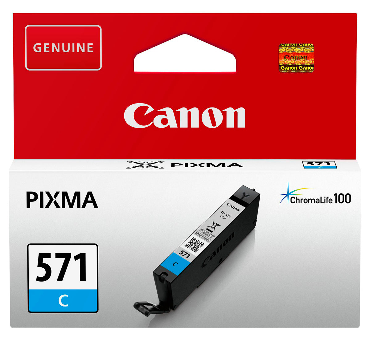 Inchiostro ciano Canon CLI-571 C