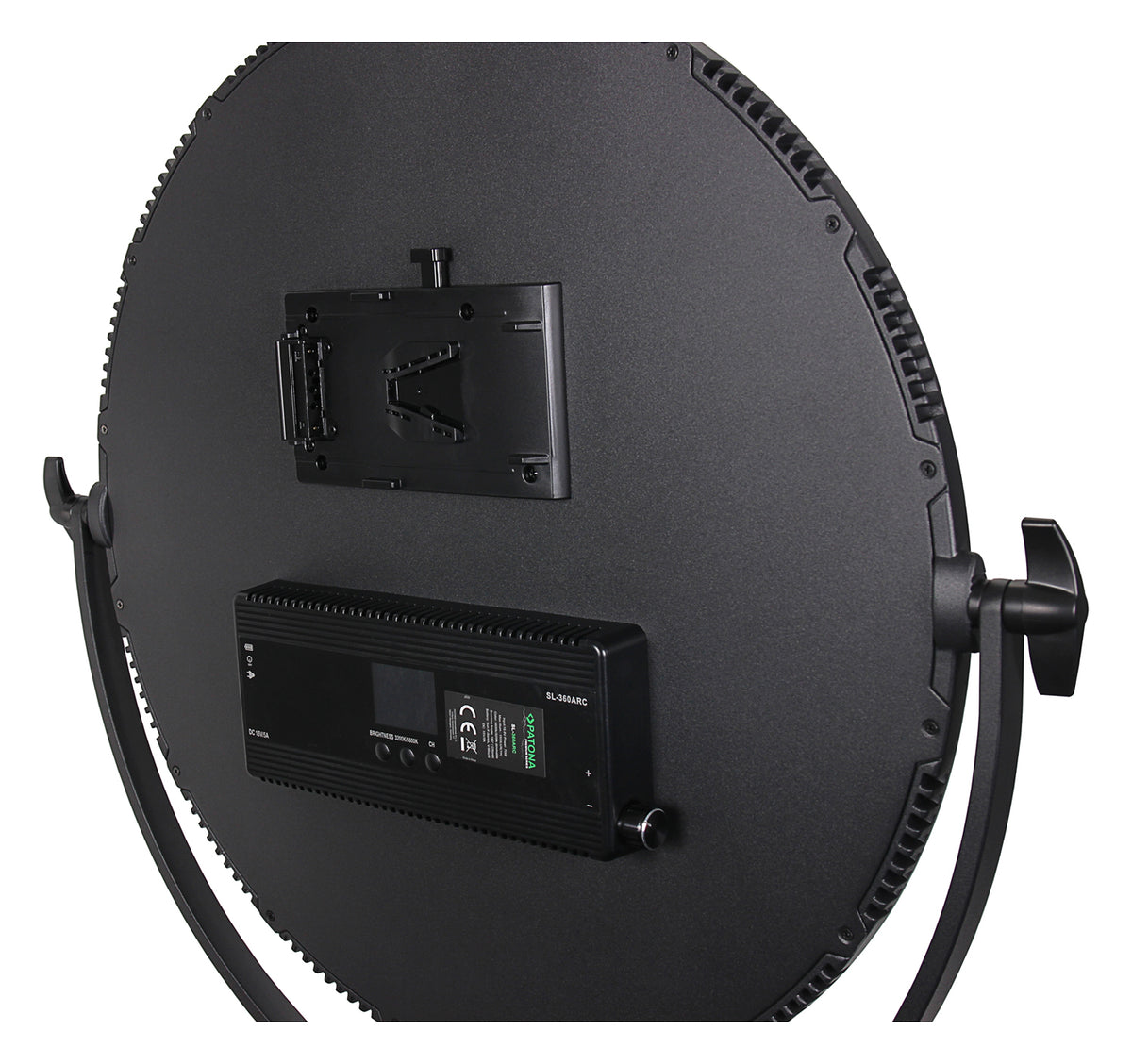 PATONA Premium LED sanftes Fotolicht Videolicht Fotoleuchte Videoleuchte SL-360ARC