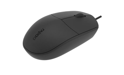 Mouse ottico cablato Rapoo N100 (nero)