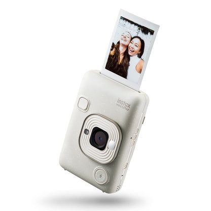 Fujifilm Instax Mini LiPlay misty white Sofortbildkamera inkl. Micro-USB-Kabel