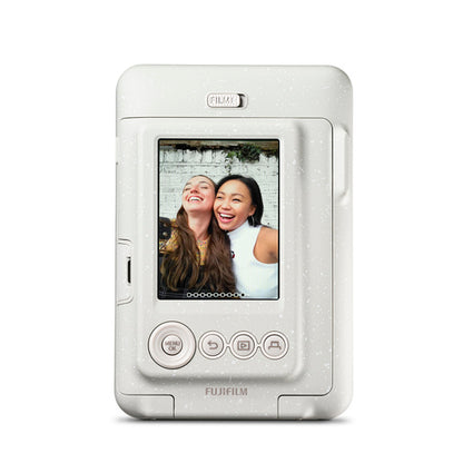 Fujifilm Instax Mini LiPlay misty white Sofortbildkamera inkl. Micro-USB-Kabel