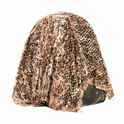 Buteo Photo Gear 3D-Blätter Tarnnetz Forest Camo Braun 2,4x3 m