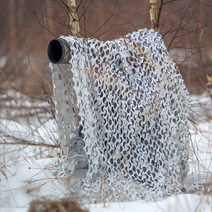 Buteo Photo Gear 3D-Blätter Tarnnetz Schnee 1,5x3 m