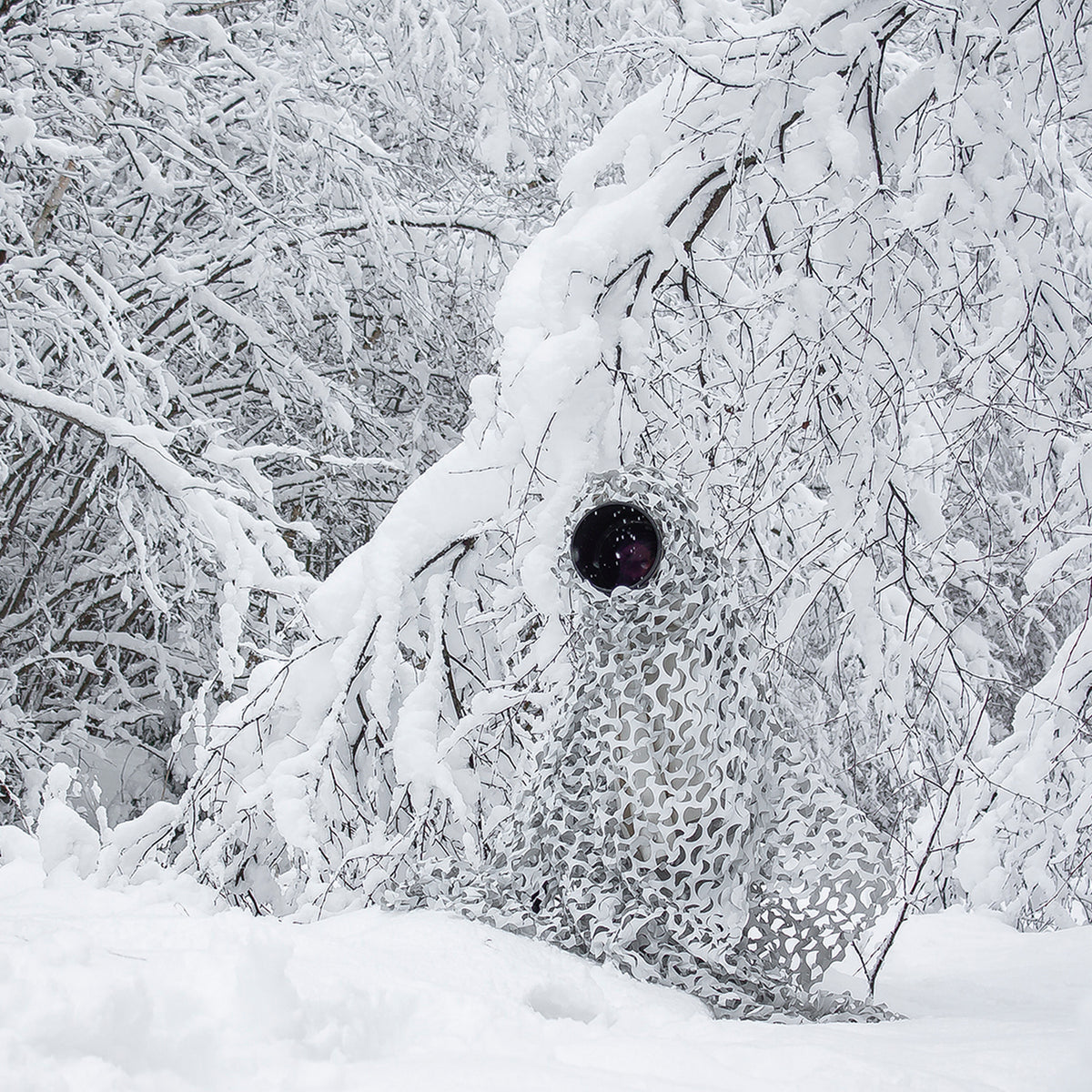 Buteo Photo Gear 3D-Blätter Tarnnetz Schnee 1,5x3 m
