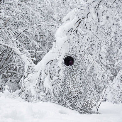 Buteo Photo Gear 3D-Blätter Tarnnetz Schnee 1,5x3 m