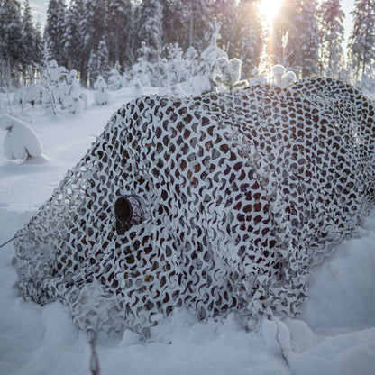 Buteo Photo Gear 3D-Blätter Tarnnetz Schnee 2,4x3 m