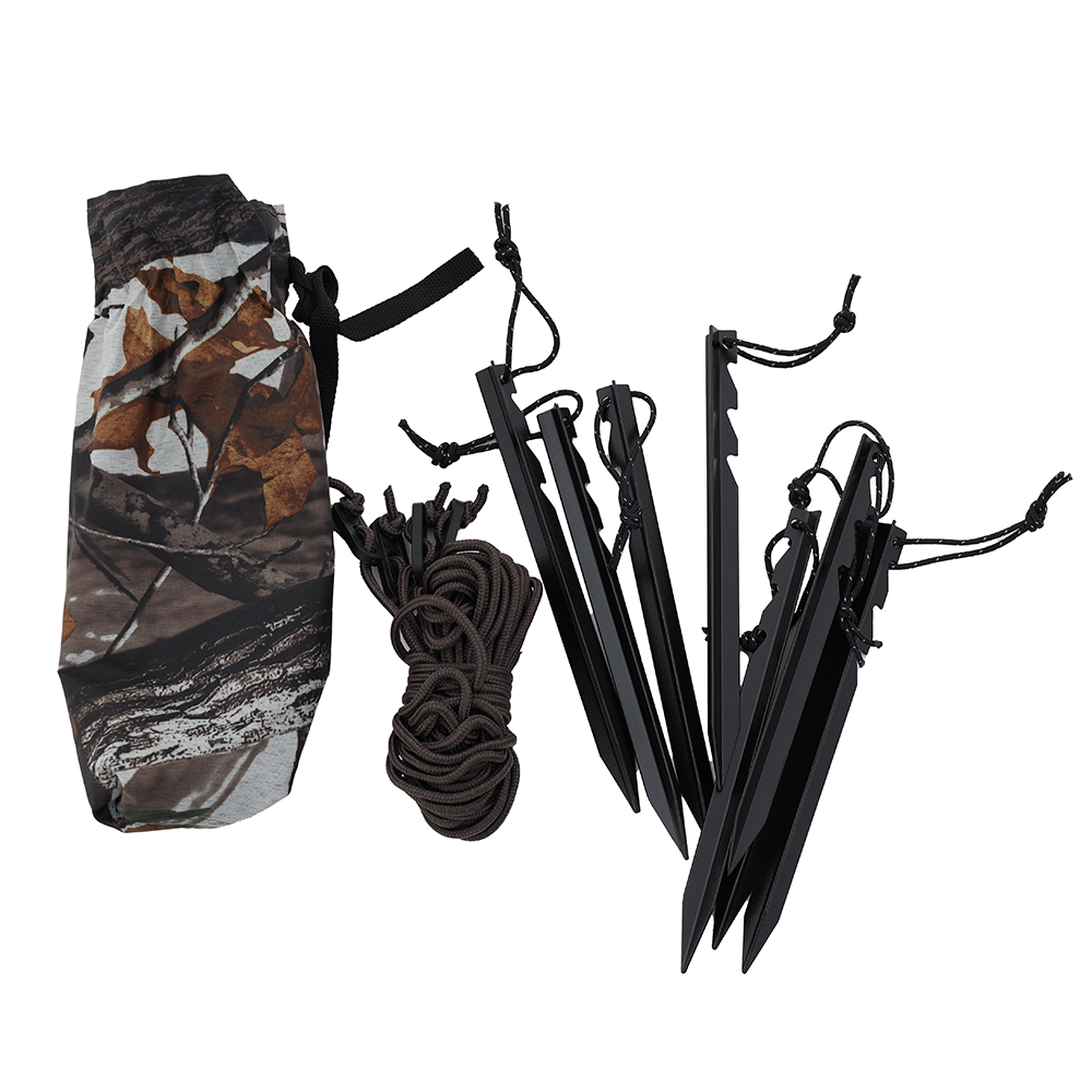 Buteo Photo Gear Tasche mit Heringen und Seilen Schnee