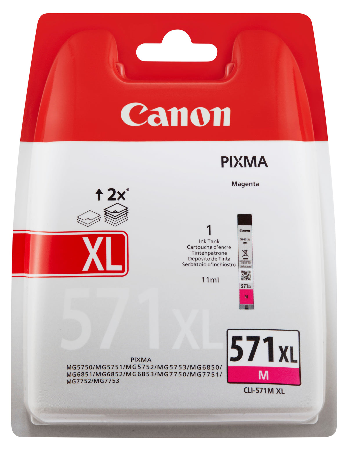 Inchiostro Canon CLI-571 XL M magenta