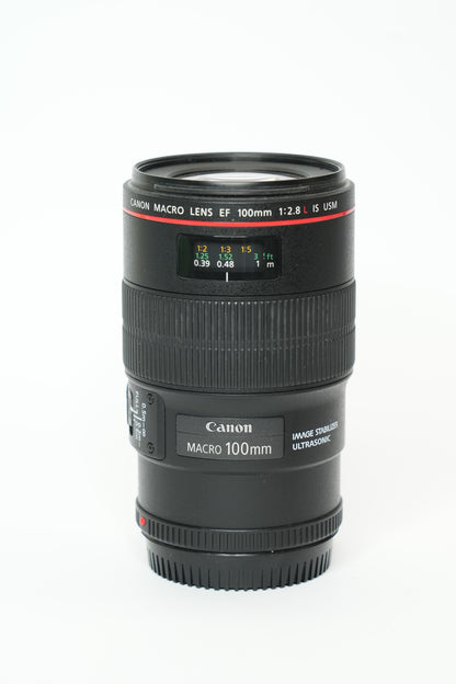 Canon 100mm F2.8 Maco L IS USM Second-Hand