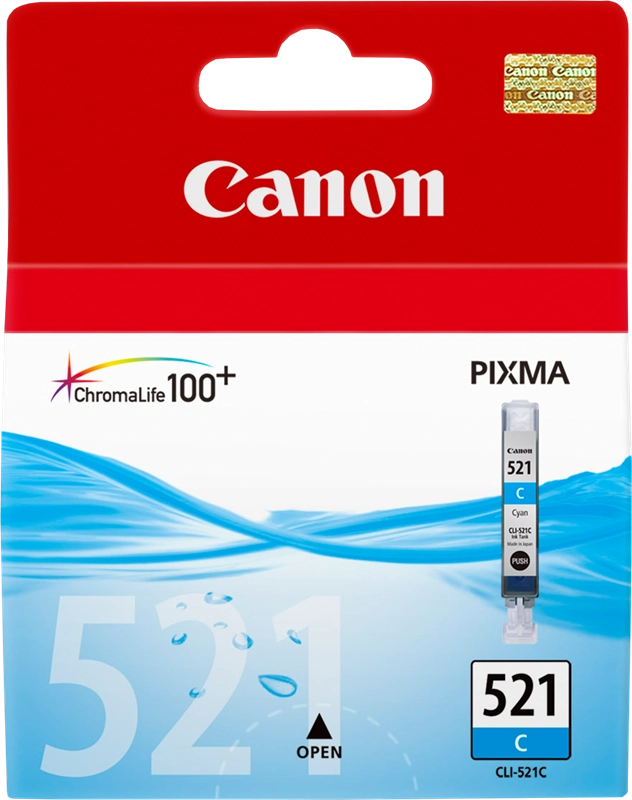 Inchiostro ciano Canon CLI-521c